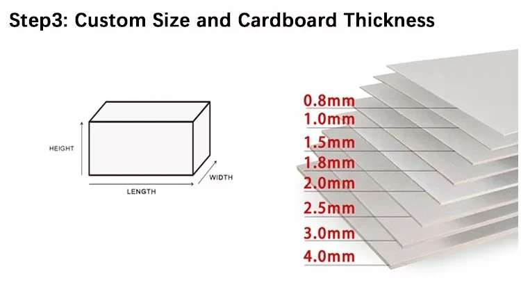 choose folding box color and material 2