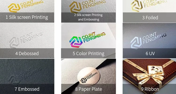 Essential oil paper box surface finish