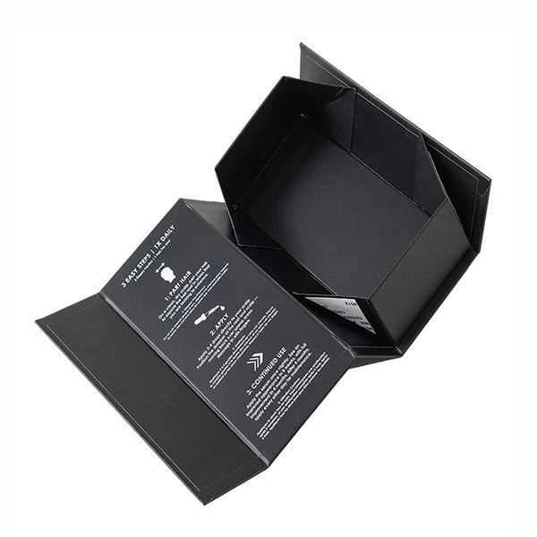 black Magnetic folding box