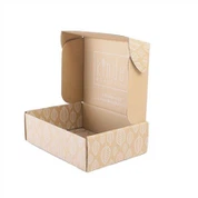 Scatola postale in cartone ondulato Browm