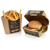 Scatola per hamburger Kraft