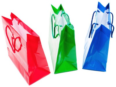 Trattamento superficiale e artigianato comunemente usato per sacchetti di carta